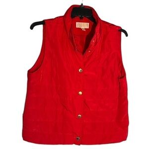 Michael Kors Women’s a button Down Lightweight Vest